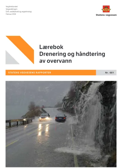 Lærebok : Drenering Og Håndtering Av Overvann