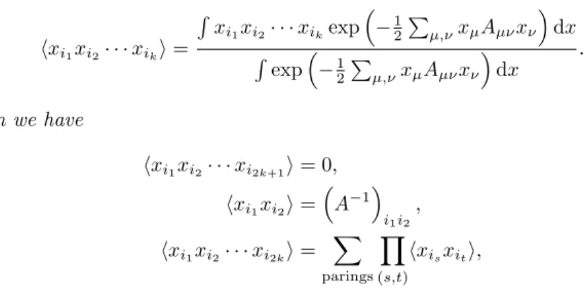 Figure 11: Three different pairings of indices i, j, k, l.