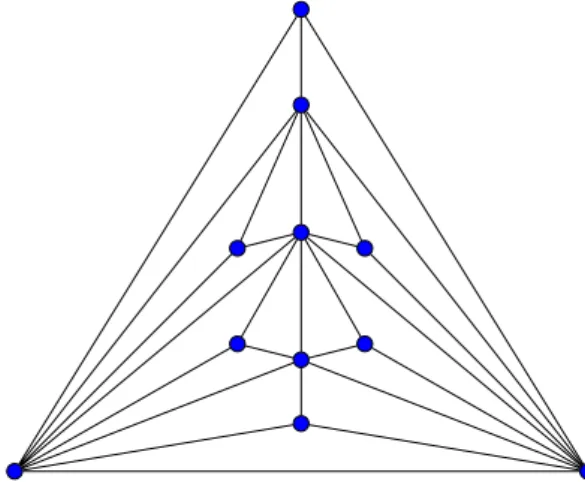 Figure 2.4: The Golder-Harary graph, n = 11, m = 27, drawn with straight lines.