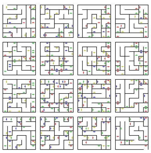 Figure 2.2: 4D maze