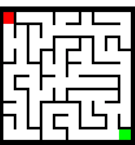 Figure 3.1: A perfect maze