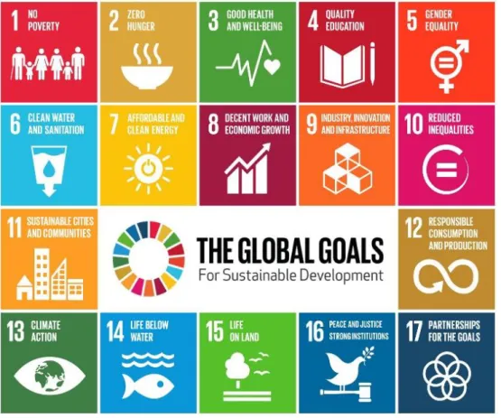 Figure 1: The United Nations Sustainable Development Goals. 