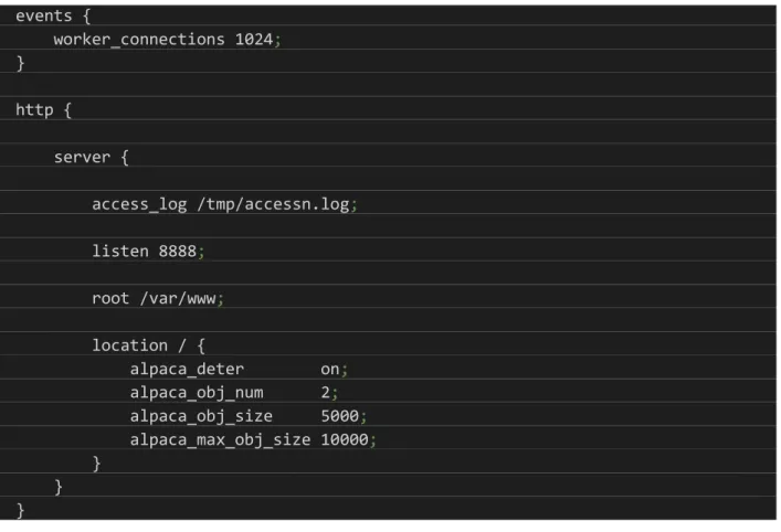 Figure 1: Simple Nginx Example Configuration