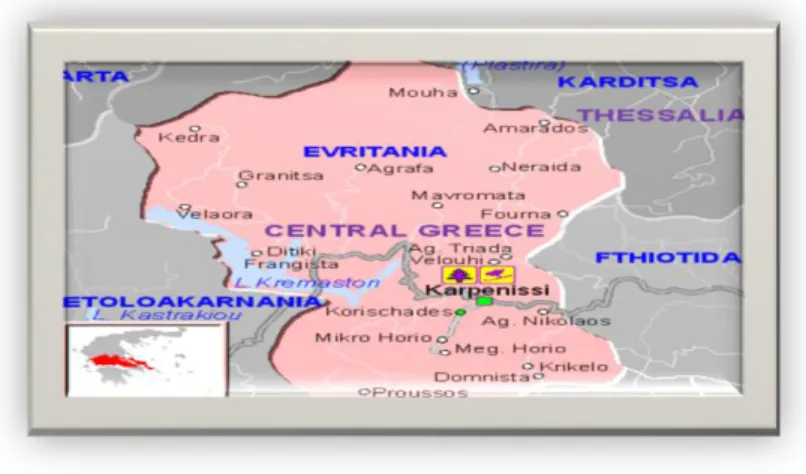 Figure 8.1: Map of Evritania 