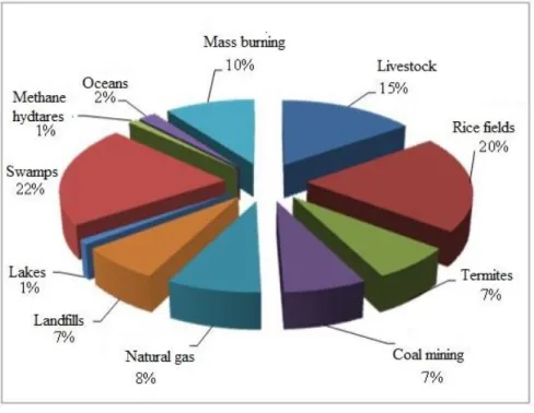 Figure 1. Methane sources (Science-based proposals … 2015). 
