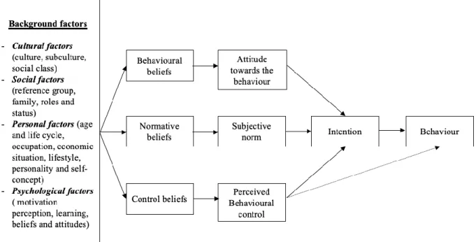 Figure 3. Conceptual framework - Factors influencing ethical consumer behavior  
