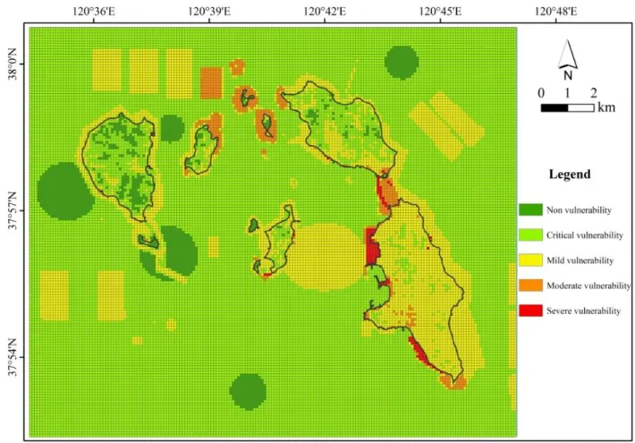 Fig. Spatial heterogeneity of IEV in southern islands of Miaodao Archipelago in North China    