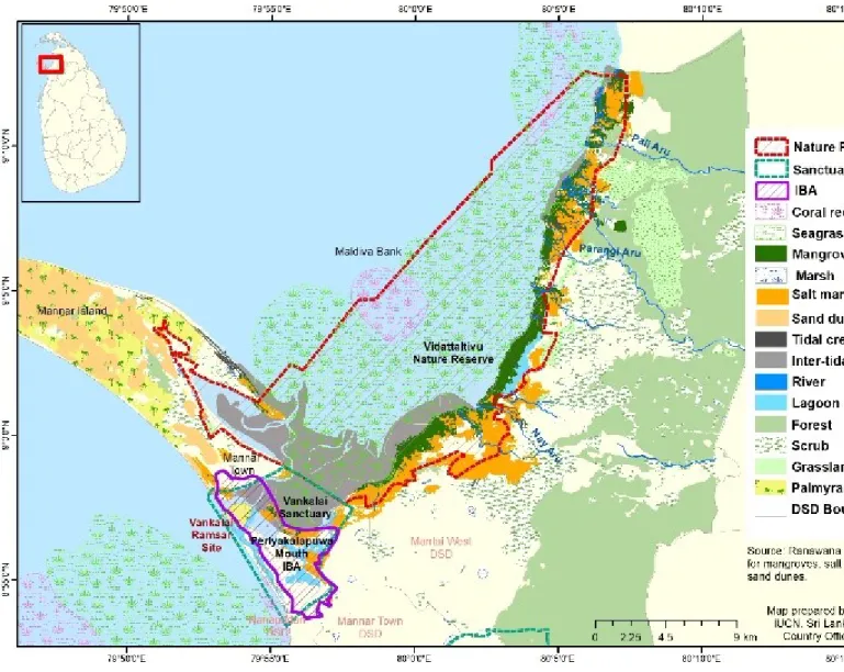 Figure 3. South-east Palk Bay, Mannar