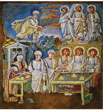 Abb. 7: Mosaik im Langhaus von S. Maria Maggiore (Rom, Mitte 5. Jahrhun- 5. Jahrhun-dert)