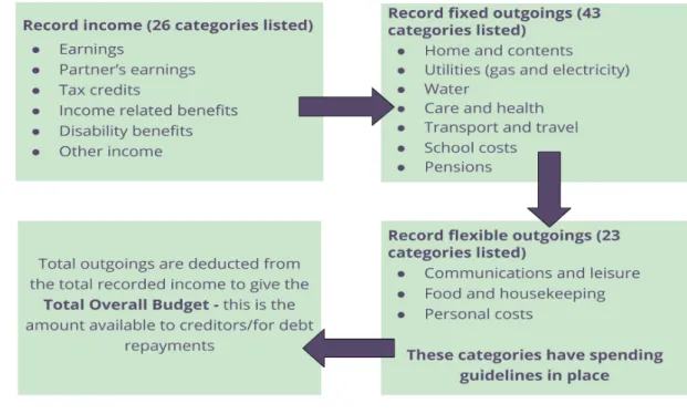 Figure 1. How debt advisers use the SFS 