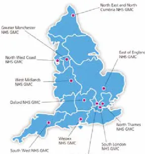 Figure 1: NHS   Genomic Medicine  Centres 