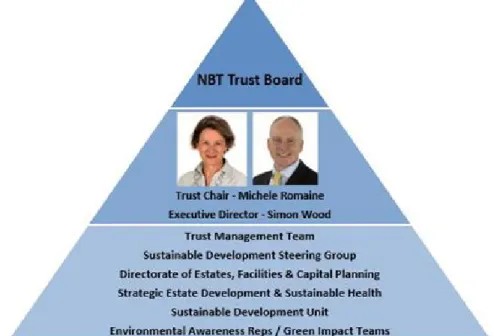 Figure 3:  Sustainable Development governance at NBT 